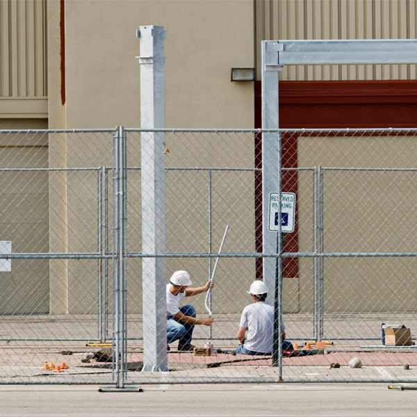 how long can i rent the temporary fence for my work site or event in Oroville East CA